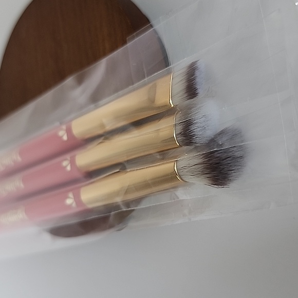 Alamar 3 Piece Eye Brush Trio - Pink Eyeshadow Brush Set - Picture 3 of 6